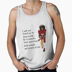 Kneeling Colin Kaepernick Tank Top