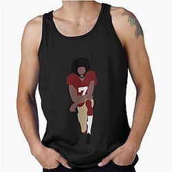 Colin Kaepernick Kneeling Essential T Shirt Tank Top