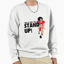 Colin Kaepernick - Stand Up Pullover Sweatshirt