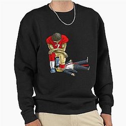 Colin Kaepernick Kneels Donald Trump Sweatshirt