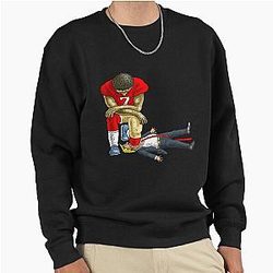 Colin Kaepernick Kneels Donald Trump Pullover Sweatshirt