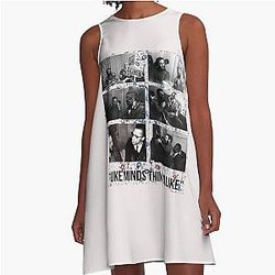 Colin Kaepernick Fidel Castro A-Line Dress