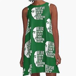 Believe in Something Colin Kaepernick A-Line Dress