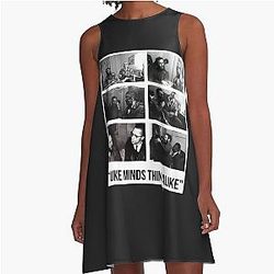 Colin Kaepernick Fidel Castro A-Line Dress