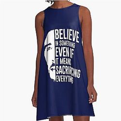 Believe In Something Colin Kaepernick A-Line Dress