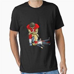Colin Kaepernick Kneels Donald Trump Essential T-Shirt