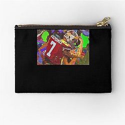 Colin Kaepernick Sketch Zipper Pouch