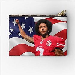 Colin Kaepernick Protest Zipper Pouch