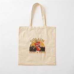 Colin Kaepernick Take a Knee Cotton Tote Bag
