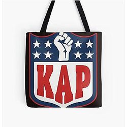 Right Colin Kaepernick Funny Football Player With All Over Print Tote Bag