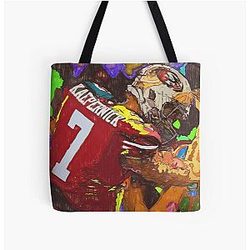 Colin Kaepernick Sketch All Print Tote Bag