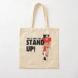 Colin Kaepernick Stand Up Cotton Tote Bag