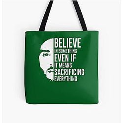 Believe in Something Colin Kaepernick Tote Bag