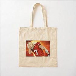 Colin Kaepernick C7 Face Fans Cotton Tote Bag