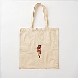 Colin Kaepernick kneeling Cotton Tote Bag
