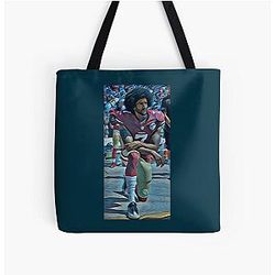 Colin Kaepernick Kneeling Tote Bag