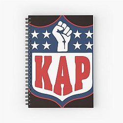 Right Colin Kaepernick Football Humorous Spiral Notebook
