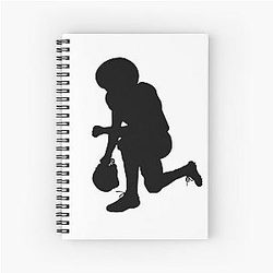 Colin Kaepernick Spiral Notebook