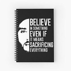 Believe in Colin Kaepernick Lightweight Spiral Notebook