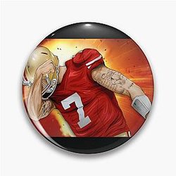 Colin Kaepernick Face Pin