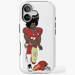 Colin Kaepernick Kneeling iPhone Case
