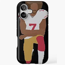 Colin Kaepernick t Shirt, kaepernick, minimalist, kneeling, black rights, iPhone Tough Case