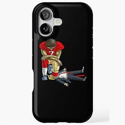 Colin Kaepernick Kneels Donald Trump Shirt iPhone Tough Case