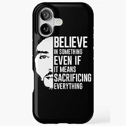 Believe in something Colin Kaepernick lightweight hoodie iPhone tough case