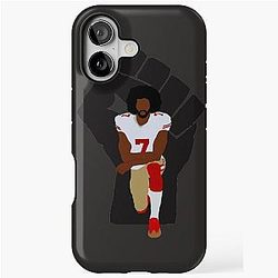 Colin Kaepernick Kneeling iPhone Case