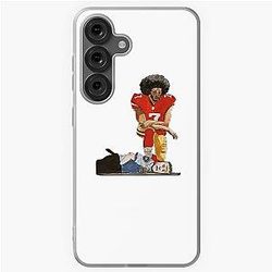 Black Lives Matter Colin Kaepernick Kneeling on Justice for George Floyd Samsung Galaxy Case
