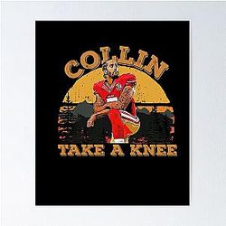 Colin Kaepernick Take a Knee Poster