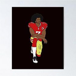 Men Colin Kaepernick Poster