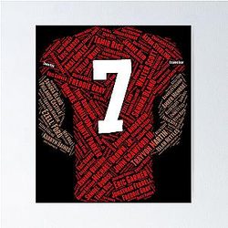 Colin Kaepernick Carrying The Weight Poster