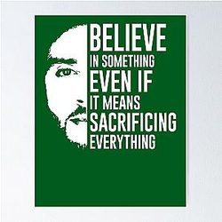 Believe in Something Colin Kaepernick Poster