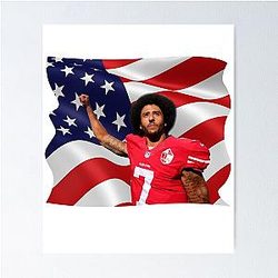 Colin Kaepernick Protest Poster