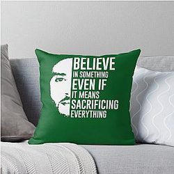 Believe in Something Colin Kaepernick Throw Pillow