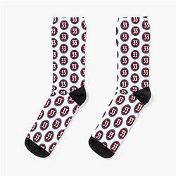 Patrick Roy Colorado Avalanche Jersey Inspired Socks