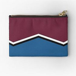 Colorado Avalanche retro strip Sewing Pouch