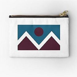 Denver Colorado Avalanche Zipper Pouch
