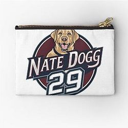 Nate Dogg, Nathan MacKinnon, Colorado Avalanche, Zipper Pouch