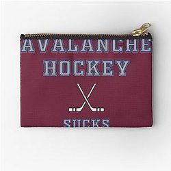 Colorado Avalanche Hockey Zipper Pouch