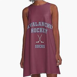 Colorado Avalanche Hockey Line Dress