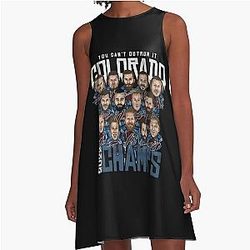 Colorado avalanche champs 2022 A-Line Dress