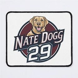 Nate Dogg, Nathan MacKinnon Colorado Avalanche Mouse Pad