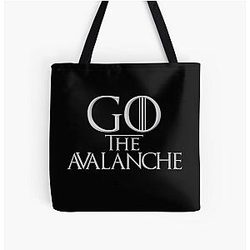 Go Colorado Avalanche Season All Print Tote Bag