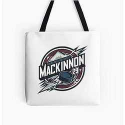 Nathan MacKinnon Colorado Avalanche 29 Tote Bag
