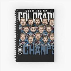 Colorado Avalanche Champs Notebook