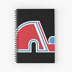 Colorado Avalanche Quebec Nordiques Notebook