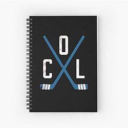 Hockey Colorado Avalanche Burgundy Classic Spiral Notebook