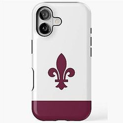 Colorado Avalanche Reverse Retro Pattern iPhone Case